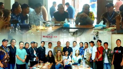 Ngopi Bareng, Kapolres AKBP S Sophian Ajak Wartawan Bikin Minahasa Makin ‘ASIK’
