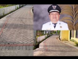 Pekerjaan Paving Block Dana Desa Tahap 2 di Desa Touliang Tuntas