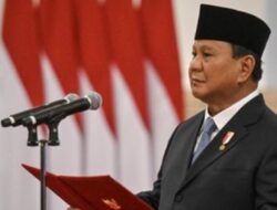 Presiden Prabowo Melantik Delapan Anggota Dewan Energi Nasional di Istana Negara