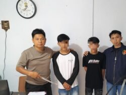 Dua Pemuda di Kombi Ditangkap Polisi karena Bawa Senjata Tajam