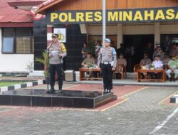 Kapolres Minahasa Tekankan Pendekatan Humanis dalam Operasi Keselamatan Samrat 2025