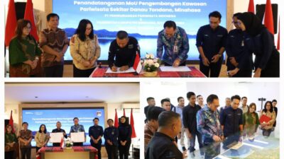 Minahasa Gas Pol Kembangkan Potensi Pariwisata Danau Tondano Lewat Kerja Sama Strategis dengan ITDC