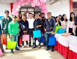 “Mepa’a Pa’ar Malo’o Tou Kinamang” Motto Kepsek SMP 4 Tondano dalam Aksi Peduli di Hari Valentine