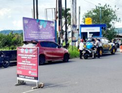 46 Pelanggar Lalu Lintas Terjaring Operasi Keselamatan Samrat 2025 di Minahasa