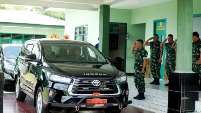 Kodim 1302/Minahasa Terima Kunjungan Tim Audit Kinerja Itjen TNI