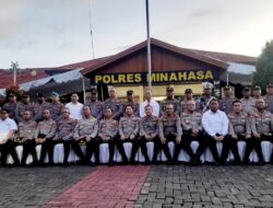 Kapolda Sulut ‘Sentuh’ Polres Minahasa, Sinergi dan Pelayanan Jadi Kunci