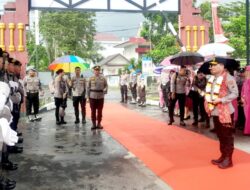 Kapolda Sulut Kunjungi Polres Minahasa, Pengamanan Idul Fitri Jadi Fokus Utama