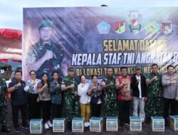 Kasad Tinjau Pembersihan Danau Tondano, Harapkan Jadi Contoh Pengelolaan Danau di Indonesia