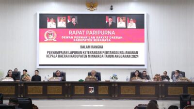 DPRD Minahasa Bahas LKPJ Bupati 2024, Penanganan Stunting Dipuji