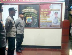 Kasie Propam Polres Minahasa Cek Kesiapsiagaan Anggota Piket Jelang Akhir Pekan di Bulan Ramadan