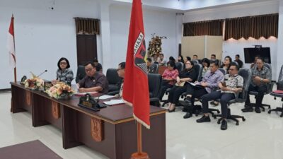 Bupati Robby Dondokambey Pimpin Rapat Forkopimda Bahas Kondusivitas Jelang Idul Fitri