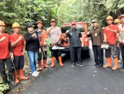 Bupati Minahasa Pantau Pemangkasan Pohon di Ruas Jalan Romboken-Tondano, Antisipasi Pohon Tumbang