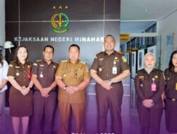 Koordinasi Pembangunan dan Penegakan Hukum, Bupati Robby Dondokambey Bertemu Kajari