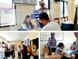 Satlantas Polres Minahasa Tingkatkan Kualitas Pelayanan Publik, Edukasi dan Sosialisasi SIM