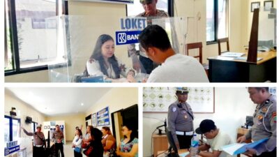 Satlantas Polres Minahasa Tingkatkan Kualitas Pelayanan Publik, Edukasi dan Sosialisasi SIM