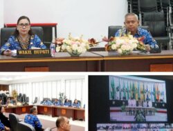 Wabup Vanda Sarundajang Ikuti Rakor Pengendalian Inflasi dan Sinergi Pembangunan Daerah