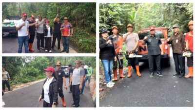 Sinergi Bangun Minahasa, Bupati dan Wabup Kompak Pantau Pemangkasan Pohon