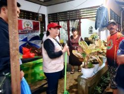 Wabup Minahasa Vanda Sarundajang Tinjau Lokasi Banjir dan Longsor di Tikela