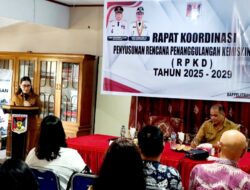 Wabup Vanda Sarundajang Pimpin Rakor Penanggulangan Kemiskinan Minahasa