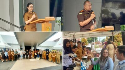 Pemkab dan Kejari Minahasa Gelar Bazar Pangan Murah dan Layanan Gratis bagi Masyarakat