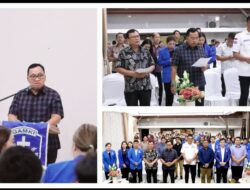 Bupati Robby Dondokambey Ajak GAMKI Perkuat Solidaritas dan Pelayanan Masyarakat