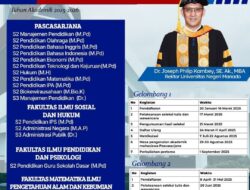 Manajemen Pendidikan, Biologi, Hingga Hukum! Unima Buka Pintu Magister dan Doktor Gelombang Kedua!