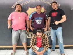 Sigap Berantas Kriminalitas, Resmob Minahasa Bekuk Pengancam Bersenjata Parang
