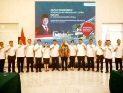 Wabup Vanda Sarundajang Hadiri Rakor Sosialisasi Program Tiga Juta Rumah di Manado