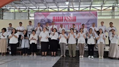 Paskah Semarak di Minut, Jemaat GPdI Wilayah 4 Paal Dua Rayakan Kebangkitan Kristus dengan Sukacita