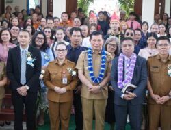 Wagub Sulut dan Wabup Minahasa Hadiri Pentahbisan GMAHK Telap, Apresiasi Gotong Royong Jemaat