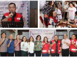 Bupati Robby Dondokambey Pimpin Aksi Sosial HUT PGI, Bukti Komitmen Layani Masyarakat