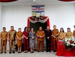Bupati Robby Dondokambey Resmikan Balai Desa dan PAUD Aruy Anate di HUT ke-13 Tonsewer Selatan
