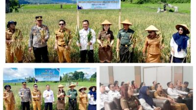 Momentum Hari Bhakti Pemasyarakatan, Lapas Tondano Tunjukkan Kontribusi Nyata Lewat Panen Raya
