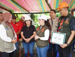 Sinergi Pusat-Daerah di Minahasa, Wabup Vanda dan BNPB RI Salurkan Bantuan untuk Korban Bencana