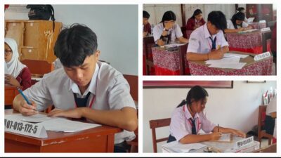 Antara Soal Ujian dan Pelatnas, Dedikasi Siswa Berprestasi di SMPN 4 Tondano Curi Perhatian