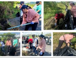 Semangat Gotong Royong Ibu-ibu PKK di Tounsaru Cerminkan Kepedulian Lingkungan Minahasa