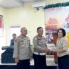 Sentuhan Perpisahan Kasat Lantas di Polres Minahasa, Proyektor Kenangan dan Harapan Baru