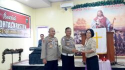 Sentuhan Perpisahan Kasat Lantas di Polres Minahasa, Proyektor Kenangan dan Harapan Baru