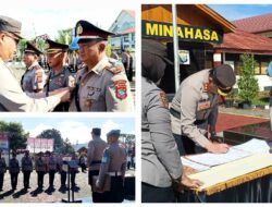 Rotasi Kepemimpinan di Polres Minahasa, Estafet Dedikasi dan Harapan Baru