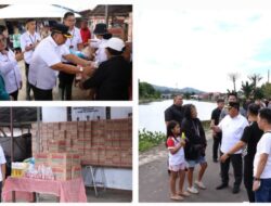 Bupati Minahasa Robby Dondokambey Tinjau dan Salurkan Bantuan bagi Korban Banjir di Tondano