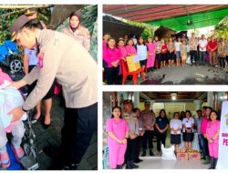 Polres Minahasa Salurkan Bantuan Kemanusiaan untuk Korban Banjir di Kakas