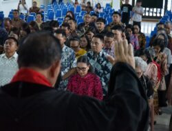 Wakil Bupati Minahasa Vanda Sarundajang Dilantik sebagai Ketua Komisi Anak SAG Sulutteng