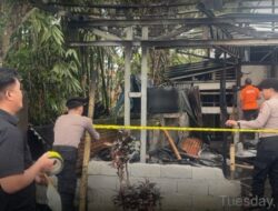 Rumah Semi Permanen di Koya Hangus, Kerugian Ditaksir Rp300 Juta
