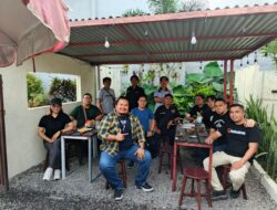 Ngopi Santai, Resmob dan Wartawan Minahasa Pererat Sinergi Jaga Kamtibmas