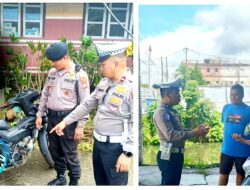 Operasi Knalpot Bising di Tondano: Satu Pengendara Ditilang, Edukasi Terus Digalakkan