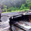 Jalan Trans Sulawesi di Kombi Minahasa Putus Total, Konektivitas Antar Provinsi Terancam