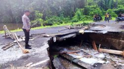 Jalan Trans Sulawesi di Kombi Minahasa Putus Total, Konektivitas Antar Provinsi Terancam