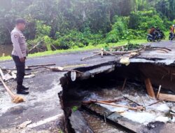 Jalan Trans Sulawesi di Kombi Minahasa Putus Total, Konektivitas Antar Provinsi Terancam