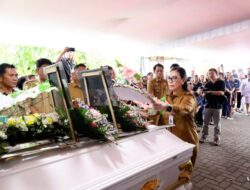 Minahasa Berduka, Wakil Bupati Vanda Sarundajang Lepas Kepergian Hukum Tua Teladan Desa Lemoh
