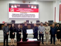 DPRD Minahasa Sahkan Ranperda RTRW 2025-2044, Fondasi Pembangunan Dua Dekade Mendatang